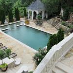 Pool Design & Construction: Brooks Pool Co., Inc.  | Little Rock, AR
Pool Interior Finish: PebbleTec®

General Contractor: Jack Hartsell | Little Rock, AR

Landscape Design & Installation: P. Allen
Smith & Associates | Little Rock, AR

Photography: Urban Gardens