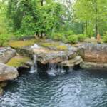 Custom Concrete Koi Pond: Brooks Pool Co., Inc. 
Landscape Architect: Landscape Associates, LLC | North Little Rock, AR
General Contractor: John Ulmer | Little Rock, AR

Brooks Pool Co., Inc. | © 2014 